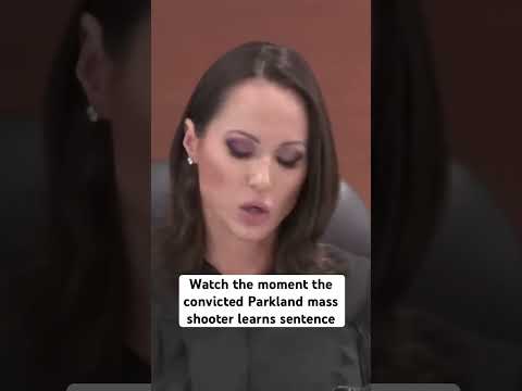 Watch the moment the judge sentences the convicted Parkland mass shooter