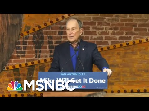 Biden Campaign Pushes Back On Bloomberg's Rise | MTP Daily | MSNBC