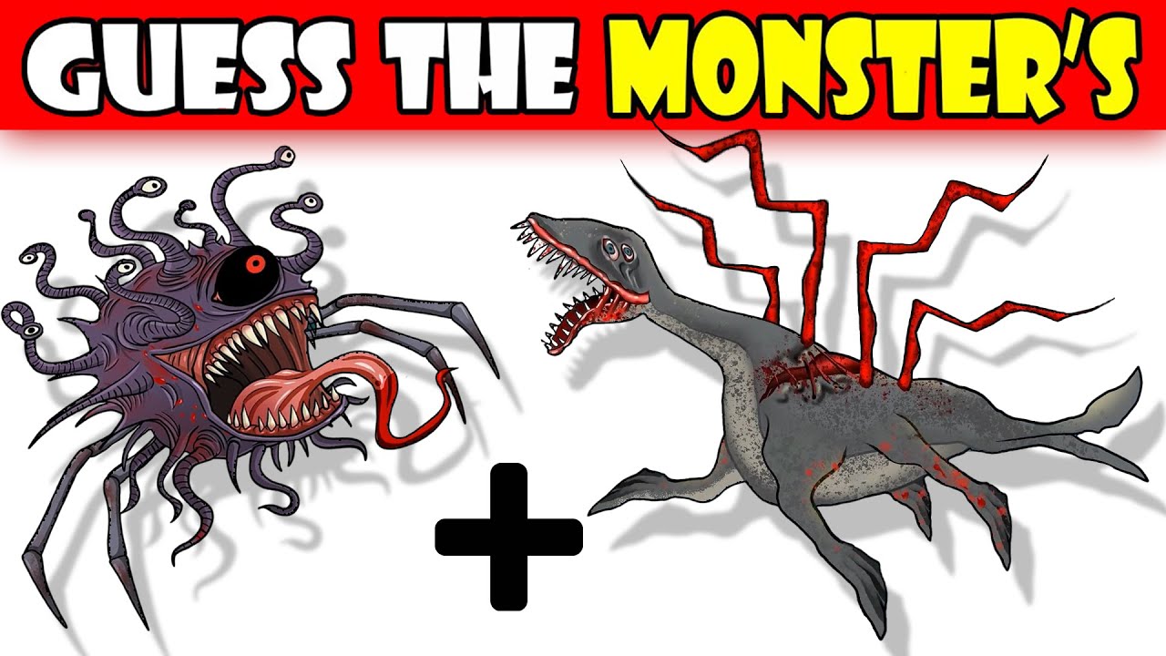 👾 Guess The MONSTER By EMOJI & VOICE | Zoochosis Horror Game | Sea Urchin + Seals Monster