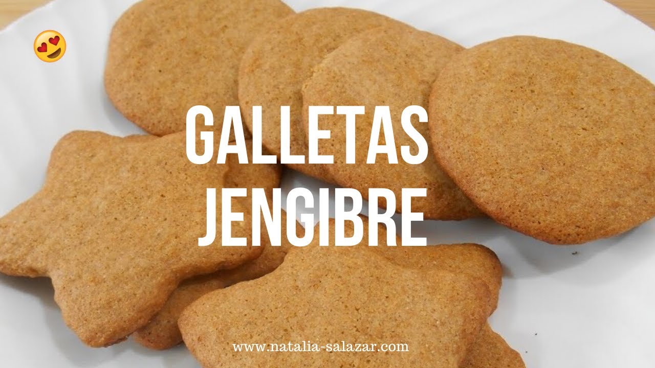 ?Receta GALLETAS DE JENGIBRE| Súper fáciles, económicas y deliciosas|  Natalia Salazar - YouTube