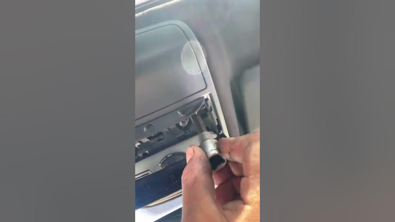 How to open MK6 GTI Sunroof Control unit. YouTube