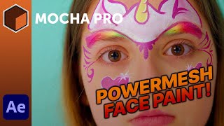 Boris FX Mocha Pro: Add Face Paint with PowerMesh and the Insert Module screenshot 1