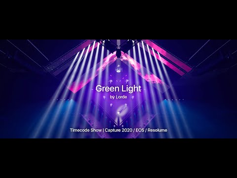 Green Light - Lorde | Lighting & Video Timecode Show in Capture