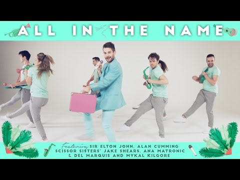 Bright Light Bright Light feat. Elton John - All In The Name (Official Video)
