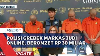 Polisi Grebek Markas Operator Judi Online Beromzet Rp30 Miliar di Depok