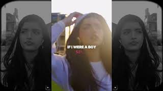 Angelina Jordan    IF I WERE A BOY   Official Video   PREVIEW   May 27, 2024   (Toby Gad Instagram)