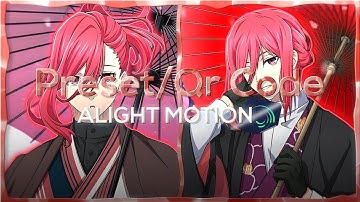 FREE TRANSITION PACK PRESET/QR CODES | ALIGHT MOTION