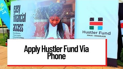 HOW TO APPLY HUSTLERS FUND