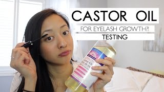 TESTING | Castor Oil for Hair Growth (Eyelashes & Eyebrows)