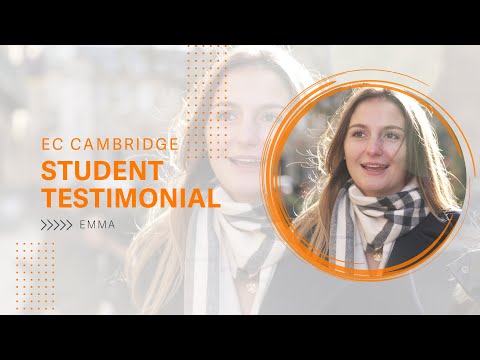 Видео: EC Cambridge  - Student Testimonial, Emma - France