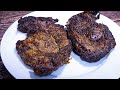 Juicy Air Fried Ribeye Steak well done (Bagotte Air Fryer)