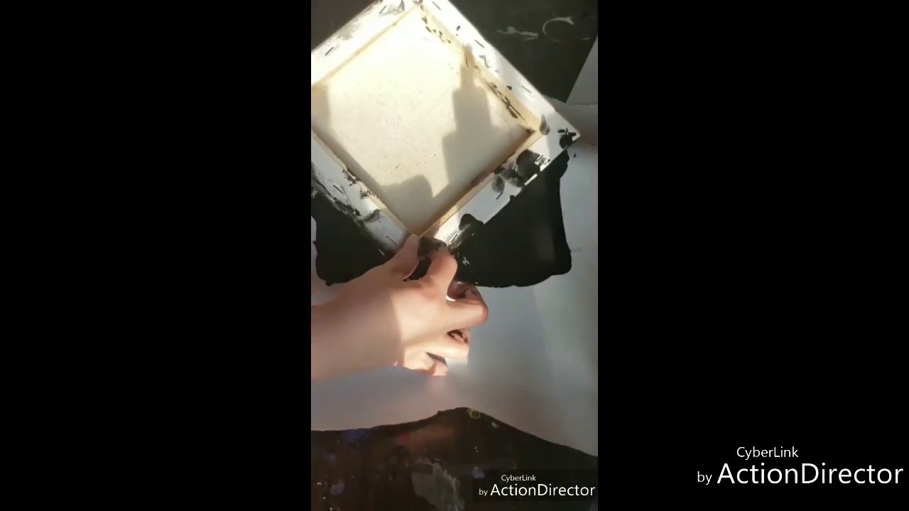 "My Gothic Garden" Acrylic Pours and Dips