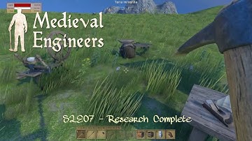 Medieval Engineers - S2E07 - Research Complete (Livestream Notification)