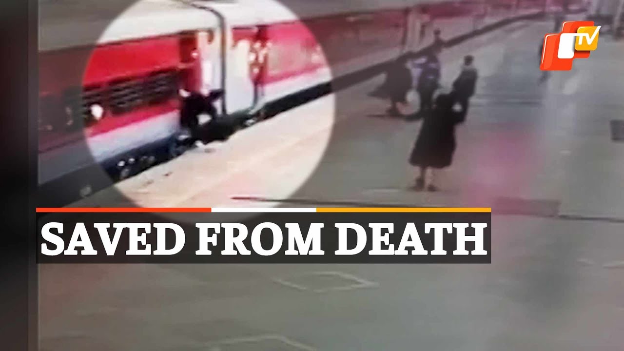 WATCH | RPF Official Saves Life Of Passenger Boarding Moving Train | OTV News