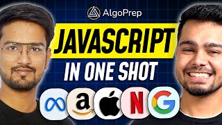 Important Javascript Topics masterclass in one Shot! 🚀 | Algoprep Web Development Bootcamp