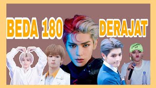 lee taeyong uri leader yang  berbeda 180 derajat ketika berada di luar stage