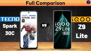 Tecno Spark 30C vs iQOO Z9 Lite : Full Comparison⚡Which One Is Better?