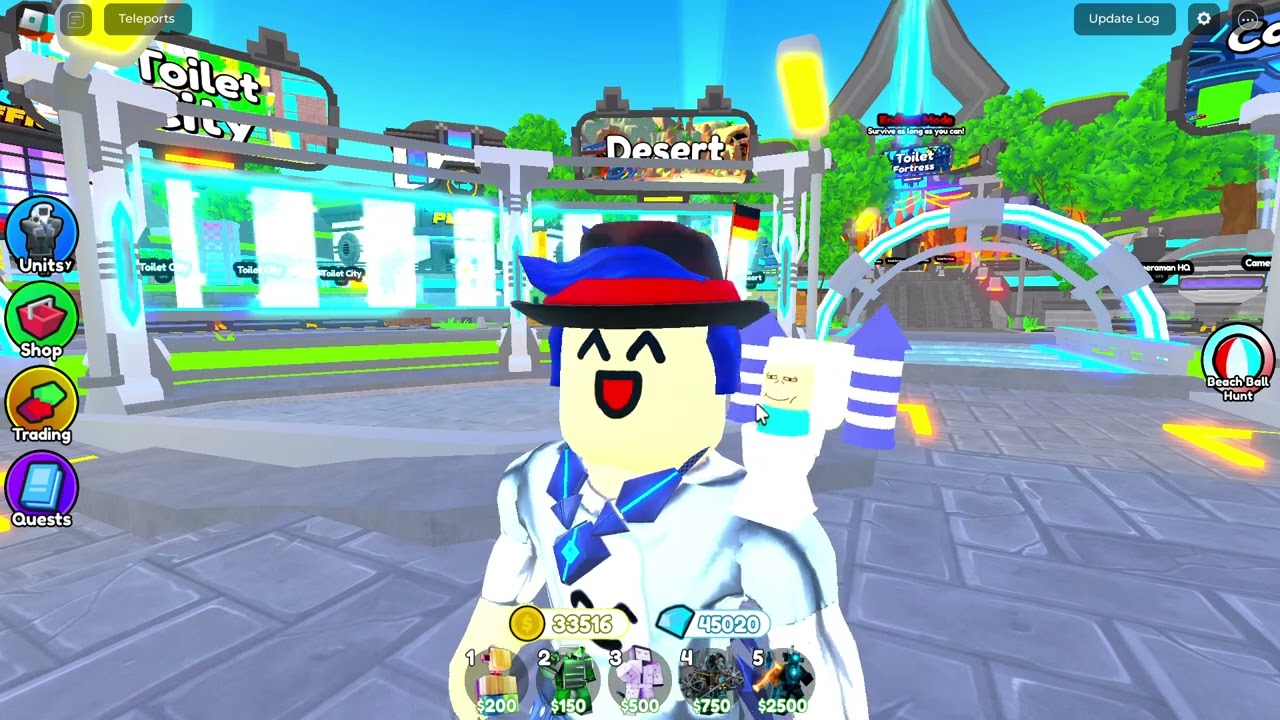 The Food Crate Update in Toilet Tower Defense!