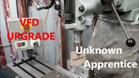 Bridgeport VFD Upgrade, FINALLY !!