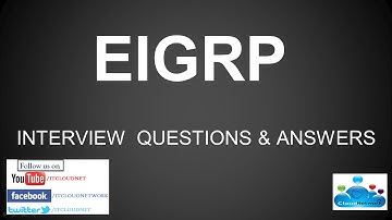 EIGRP (Enhanced Interior Gateway Routing Protocol) Interview Questions and Answers for Fresher