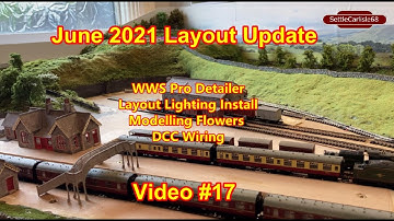 N Gauge Layout Westmorland on the Settle Carlisle Model Railway, June Update Video#17