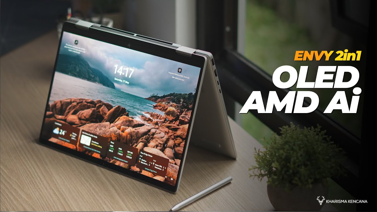 HP ENVY X360 14 FA0888AU | LAPTOP 2IN1 OLED + AMD AI!! - YouTube