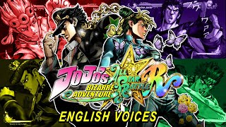 Jojo's Bizarre Adventure: All Star Battle R - Heart Heat\/Great Heat Attacks English Dub (Parts 1-6)