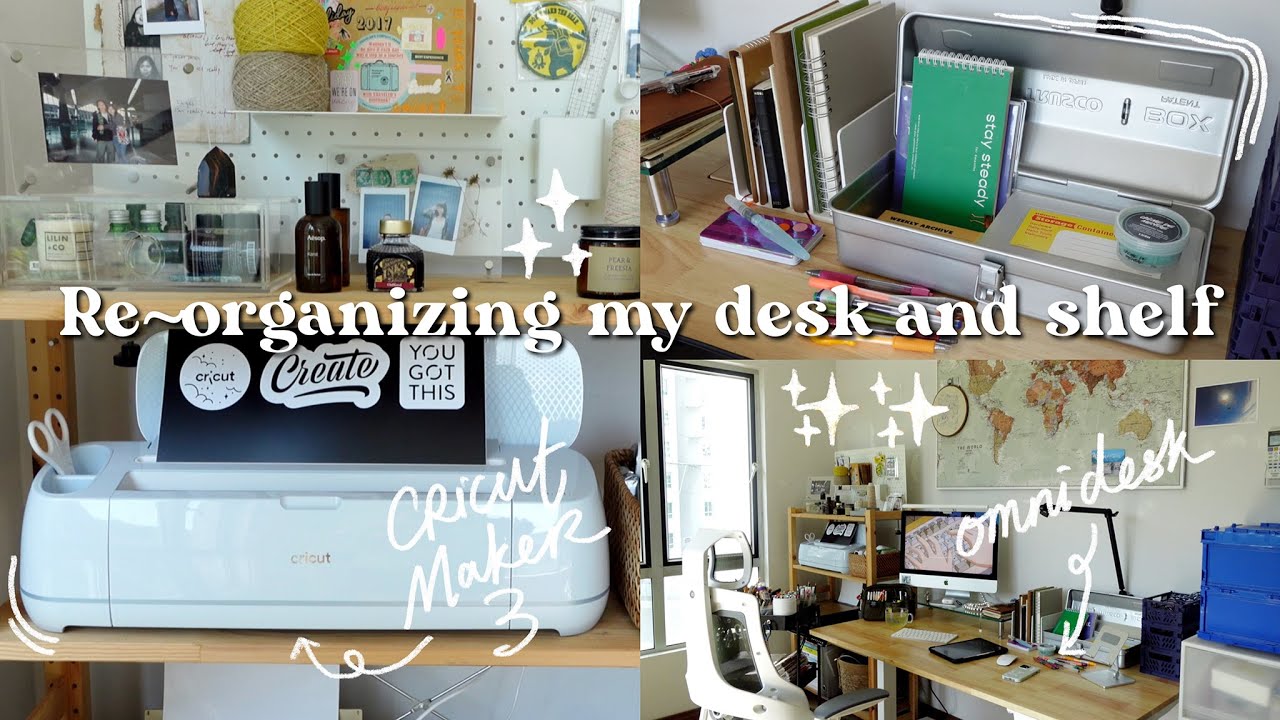 Custom cricut desk! Just finished my secretary desk, which