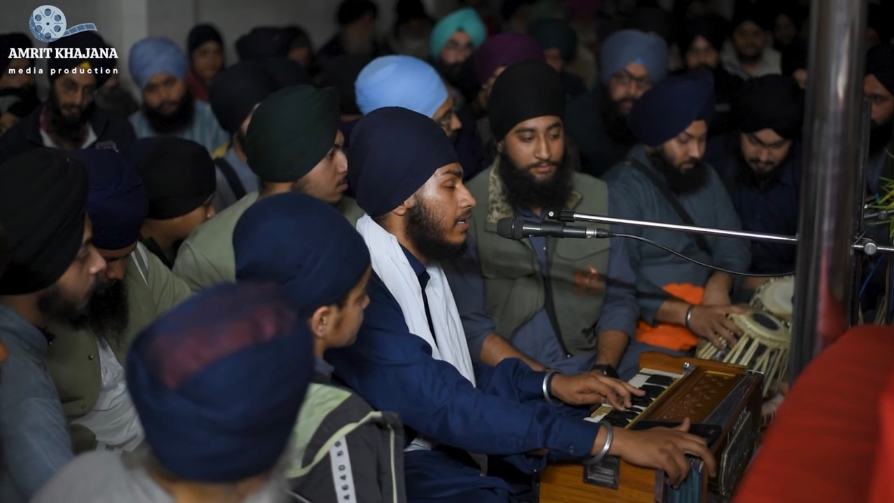 ਮੋਹਨ ਘਰਿ ਆਵਹੁ ਕਰਉ ਜੋਦਰੀਆ ॥- Bhai Gurpreet Singh Jee Jalandhar - AKJ Ludhiana Evening Samagam 25 Feb