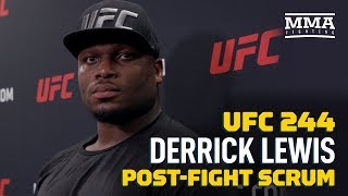 Ufc 244 Derrick Lewis Wants Curtis Blaydes Fight, Greg Hardy Out Of Ufc - Mma Fighting