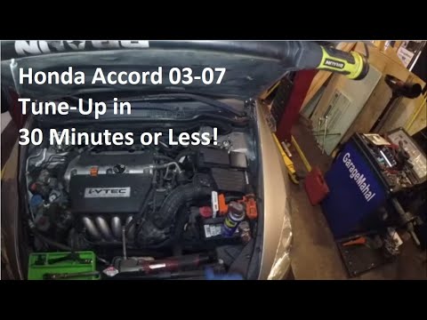 Honda Accord Tune-Up in 30 minutes 03-07 - YouTube