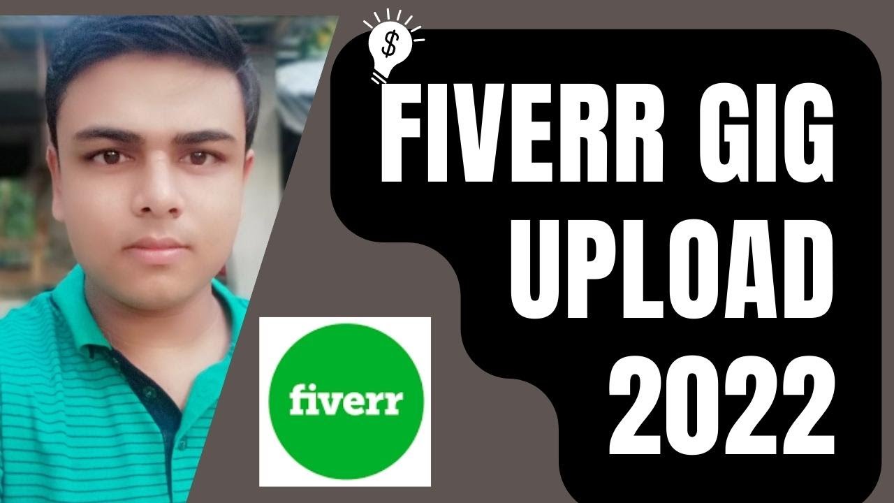 how to upload fiverr gig image bangla tutorial 2022 - YouTube