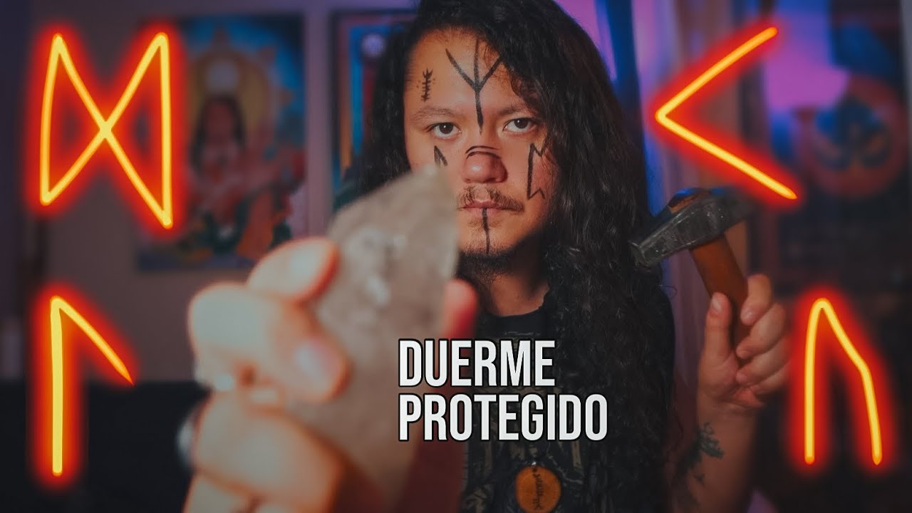 ASMR Elimina Energías Negativas Mientras Duermes 🌀 Limpieza Energética con Runas Nórdicas