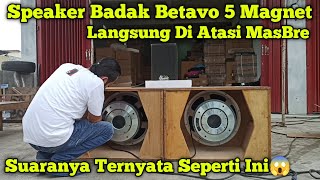 Speaker 5 Magnet Suara Bikin Merinding 😱Cek Sound Speaker 5 Magnet Langsung Di Atasi MasBre