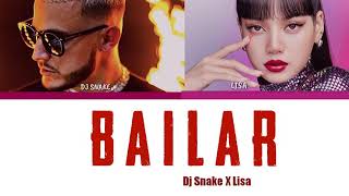 ( ALL SNIPPETS ) Dj Snake & Lisa 'BAILAR' Lyrics Video | ( Color Coded Lyrics )