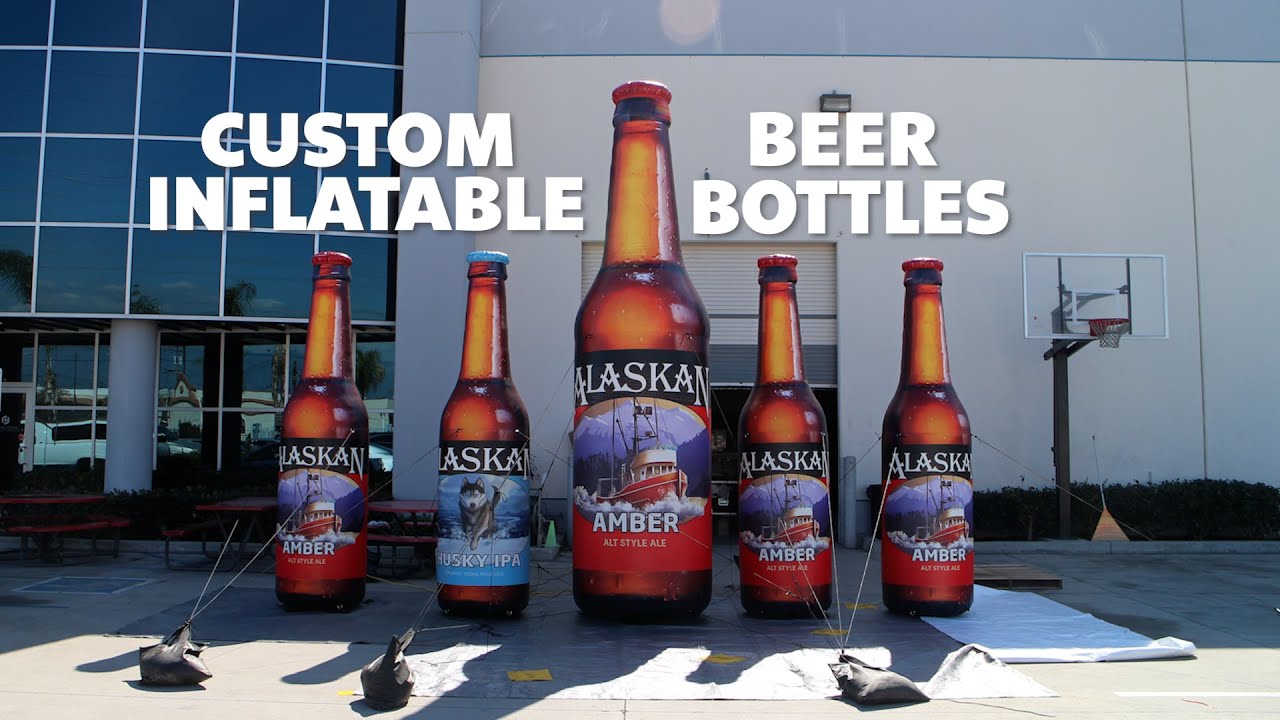 Custom Inflatable Beer Bottles