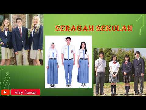 学校の制服- Gakkou no seifuku (Seragam Sekolah) - Video Pembelajaran Bahasa Jepang