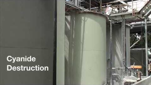 Unity Mining - Henty Gold Mine - Process Plant - Destruction of Cyanide after use
