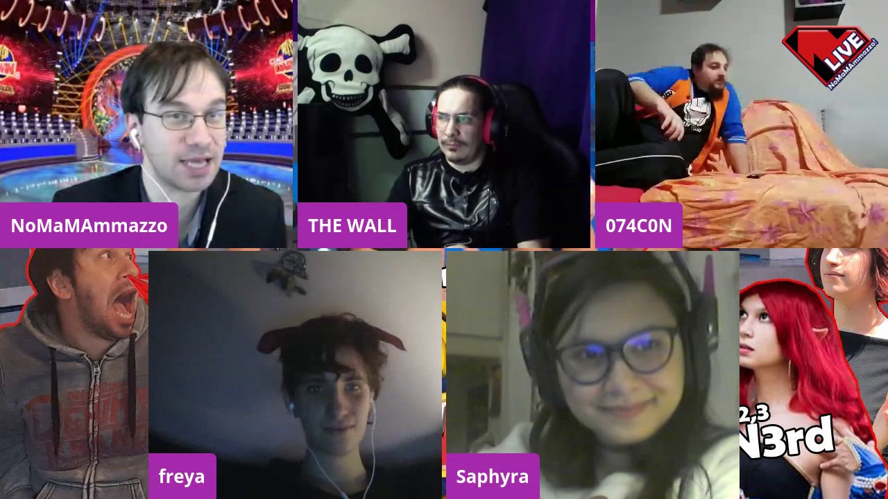 Live chiacchericcia NoMaMAmmazzo ci invita nel suo canle a parlare guardando...