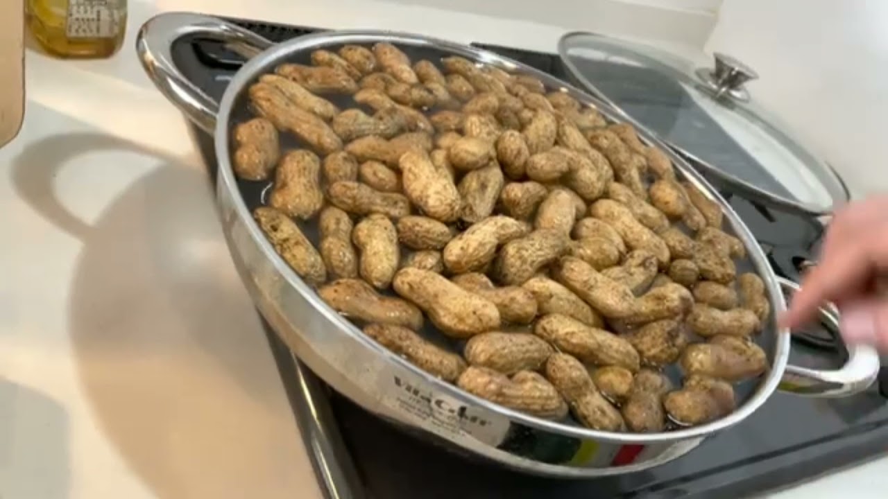 Eating Seasonal Peanuts in the Japanese Way - YouTube