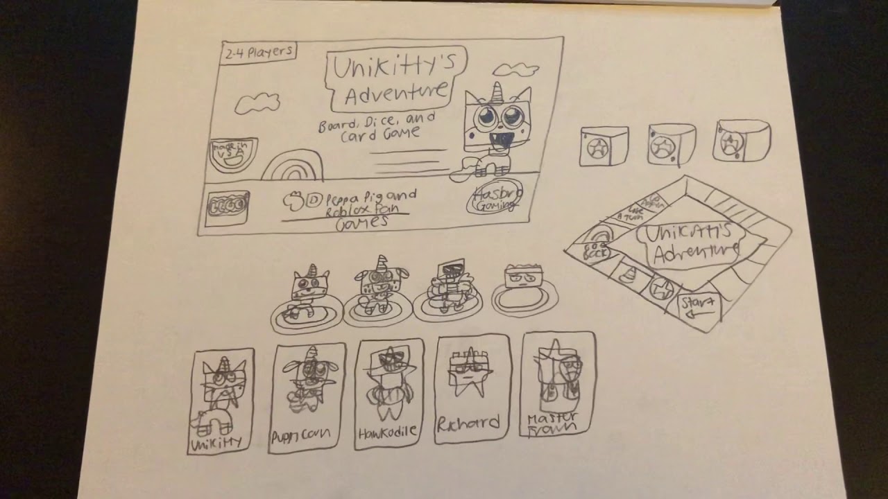 Do You Want This Board Game To Exist 1 For Jake Stout Youtube - unikitty hangout place roblox