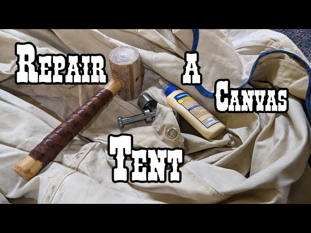 Canvas Repair Kit Instructional Video 
