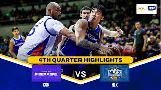 CONVERGE vs NLEX | 4TH QUARTER HIGHLIGHTS | PBA SEASON 50 GOVERNORS' CUP