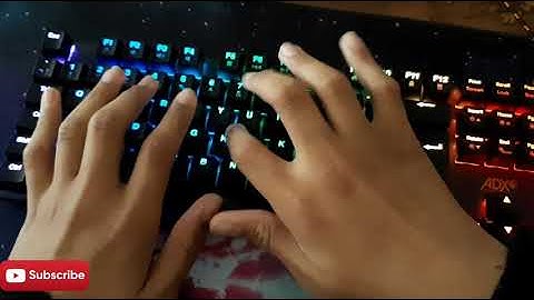 Unboxing ADX FireFight MK04 RBG Mechanical Gaming Keyboard (Cherry MX Switches)⌨| COOL YT