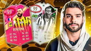 SIMPLESMENTE BENZEMA FUTTIES e PELÉ 99 NO FUT DRAFT 97 ⭐️ FIFA 23