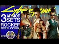 Cyberpunk 2077 - 3 Free Armor Sets Location - Rocker - Fixer - Corpo - CP2077 - Scottish Rod