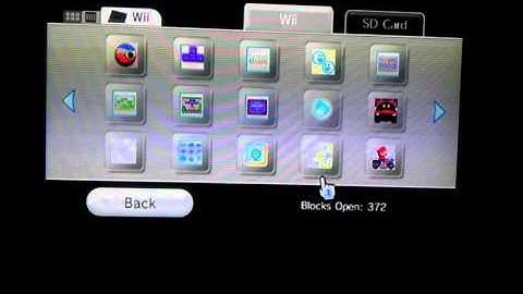 Wii Tour -Virtual Console/ WiiWare games and Save Files