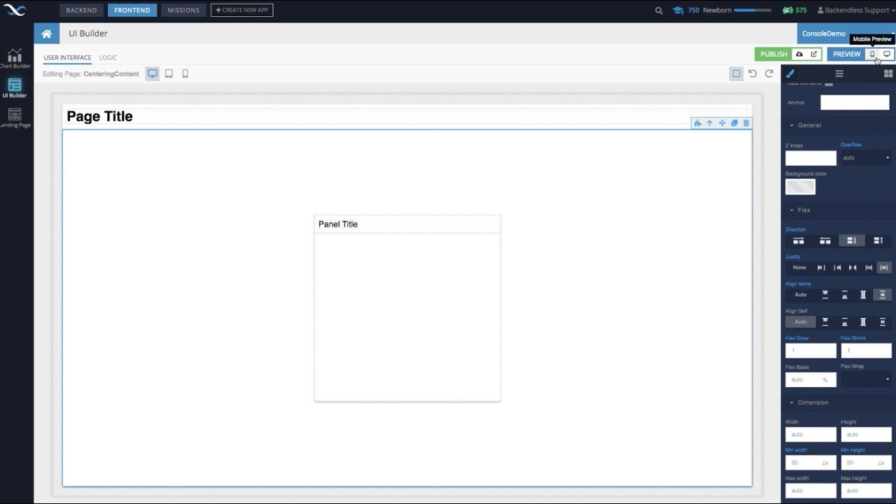 Centering Content in UI Builder - YouTube