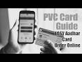 Order Aadhar PVC Card Online: Easy Step-by-Step Guide Using UIDAI myAadhar Services | PVCAADHAR