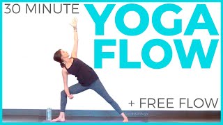 30 minute Morning Yoga Free Flow Practice | Sarah Beth Yoga